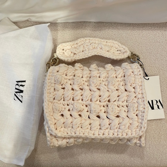 Zara Handbags - Zara knit bag